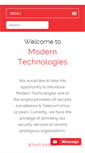 Mobile Screenshot of moderntechnologies.in